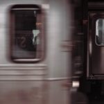 moving train photo