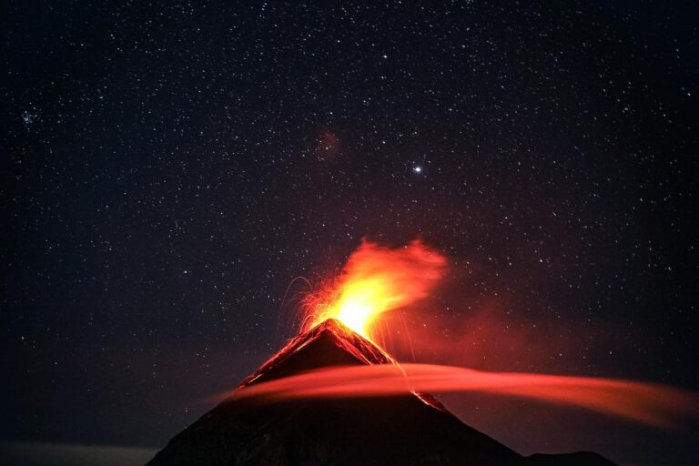 volcano eruption