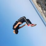 man jumping