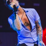 man holding microphone