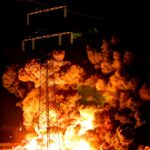 photo of fire during night