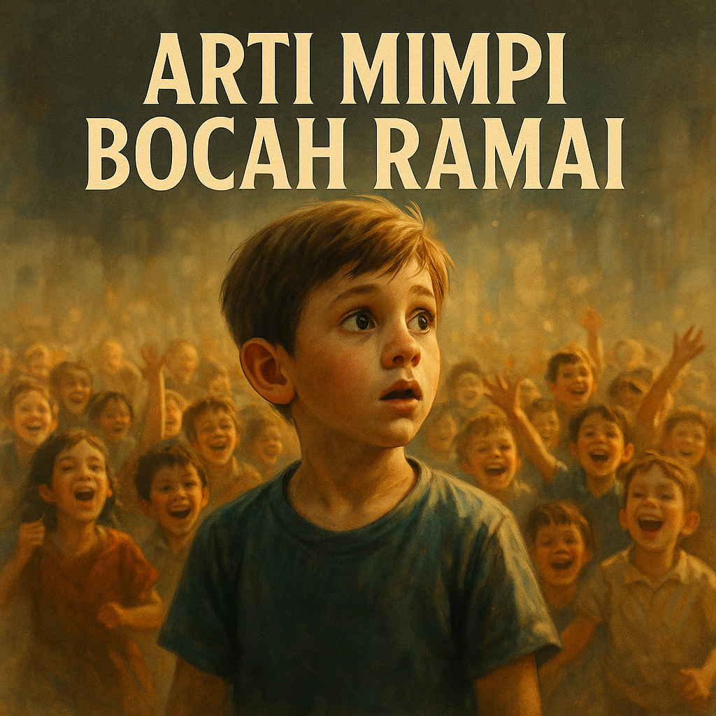Arti Mimpi Bocah Ramai: Makna dan Tafsir yang Tersirat