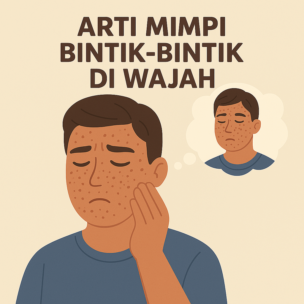 Create-an-image-of-a Arti Mimpi Bintik-Bintik di Wajah: Pertanda Apa Sebenarnya?