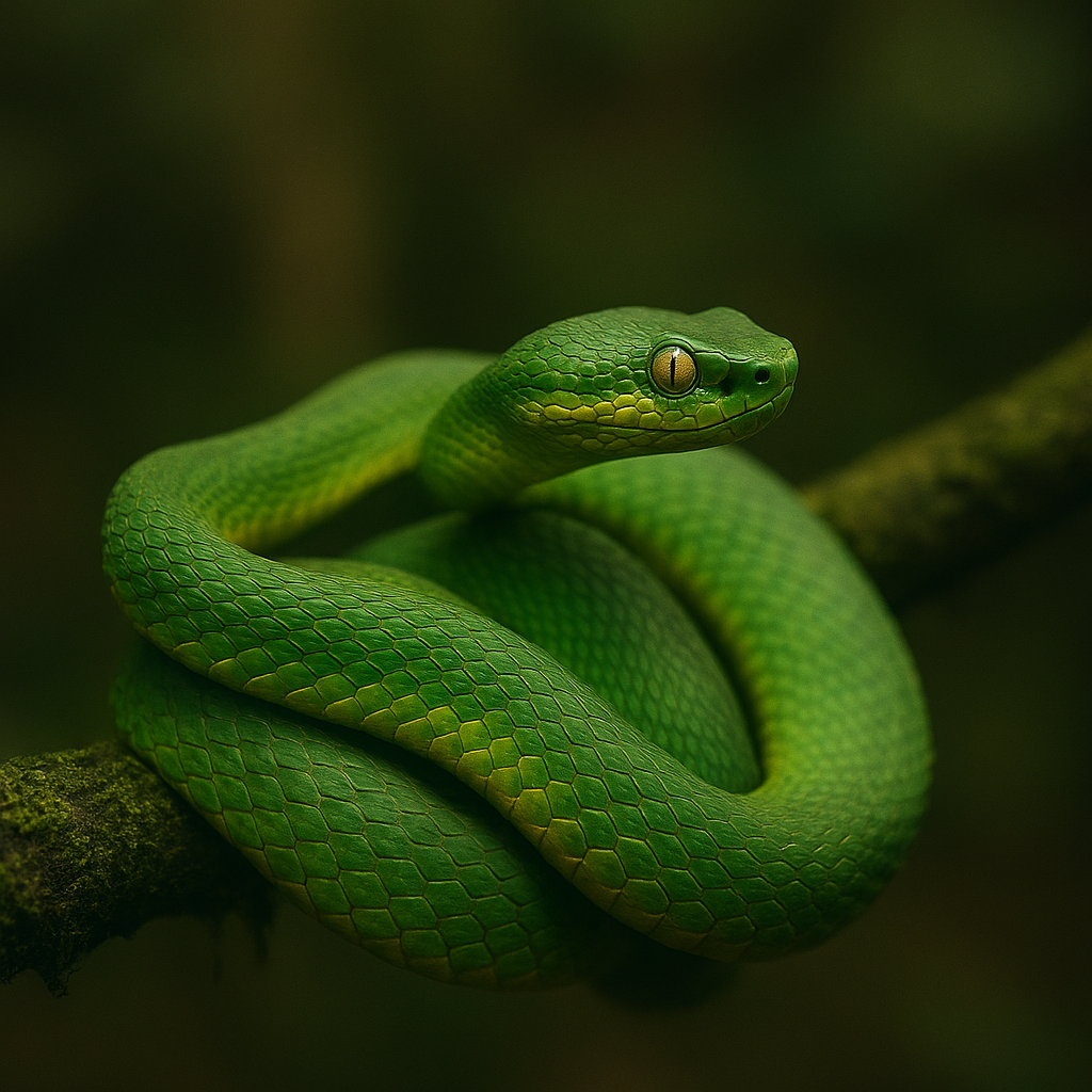 Arti mimpi ular bambu Trimeresurus sumatranus lengkap tafsir primbon psikologi dan angka erek erek 2D 3D 4D penuh kata kunci