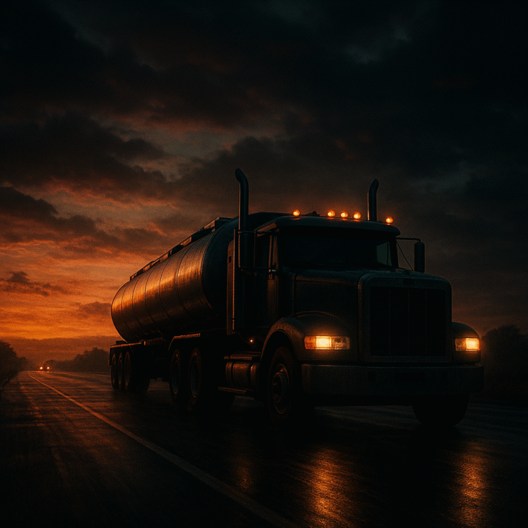 Arti mimpi truk minyak melambangkan rezeki besar, tanggung jawab, peringatan hidup, serta tafsir primbon, Islam, psikologi, dan erek-erek angka.