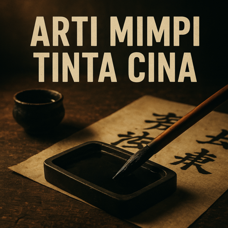 Arti Mimpi Tinta Cina Menurut Primbon Jawa dan Tafsir Modern Erek Erek 2D 3D 4D Lengkap