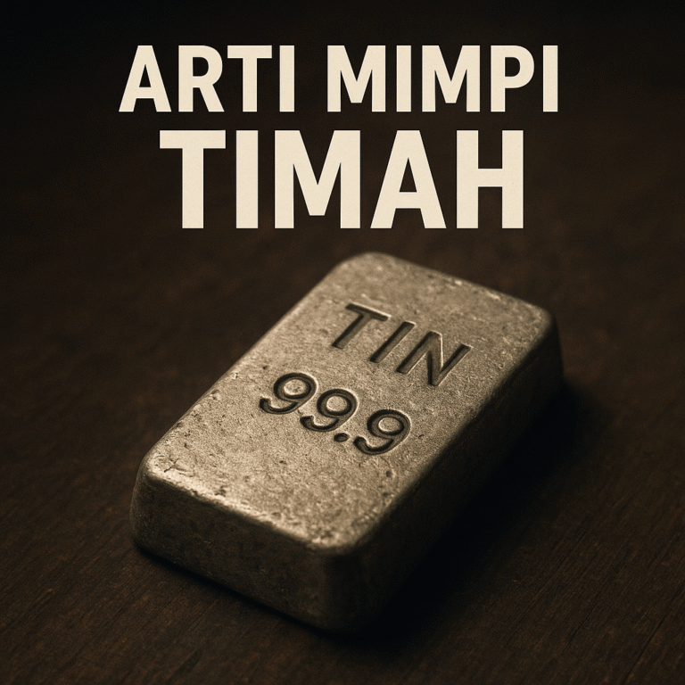 Arti mimpi timah tafsir lengkap primbon Islam psikologi dan erek erek 2D 3D 4D angka hoki rezeki kehidupan