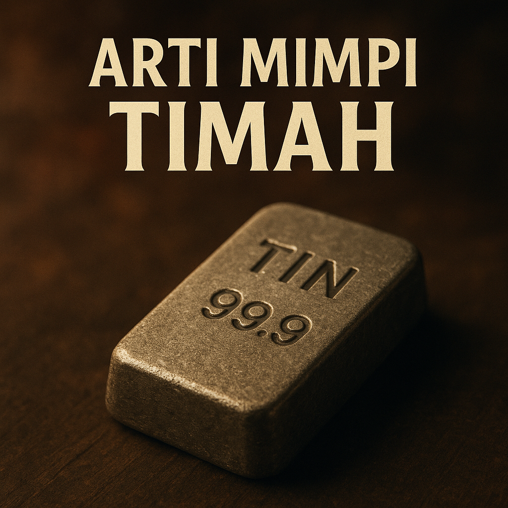 Arti mimpi timah tafsir lengkap primbon Islam psikologi dan erek erek 2D 3D 4D angka hoki rezeki kehidupan