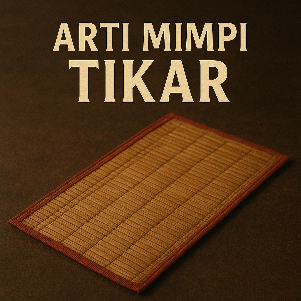 Arti mimpi tikar melambangkan rezeki, rumah tangga, kebahagiaan, dan spiritual, lengkap tafsir mimpi tikar serta angka erek erek 2D 3D 4D.