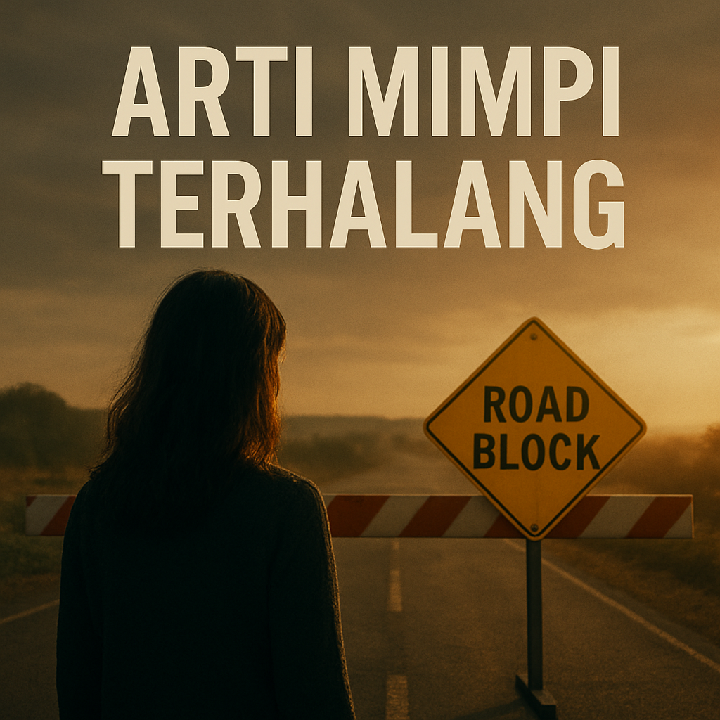 Arti mimpi terhalang lengkap tafsir primbon, psikologi, dan erek erek 2D 3D 4D penuh makna simbol kehidupan cinta, karier, dan sosial.
