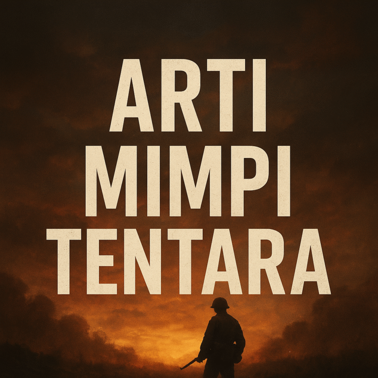 Arti mimpi tentara lengkap primbon Jawa dan psikologi serta tafsir angka erek erek 2D3D4D keberanian disiplin perlindungan hidup