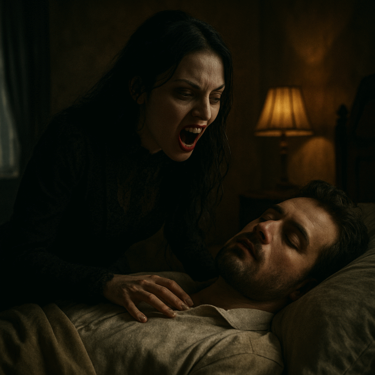 Arti mimpi vampir lengkap tafsir psikologis dan primbon Jawa serta angka erek-erek 2D 3D 4D makna misteri vampir dalam mimpi.