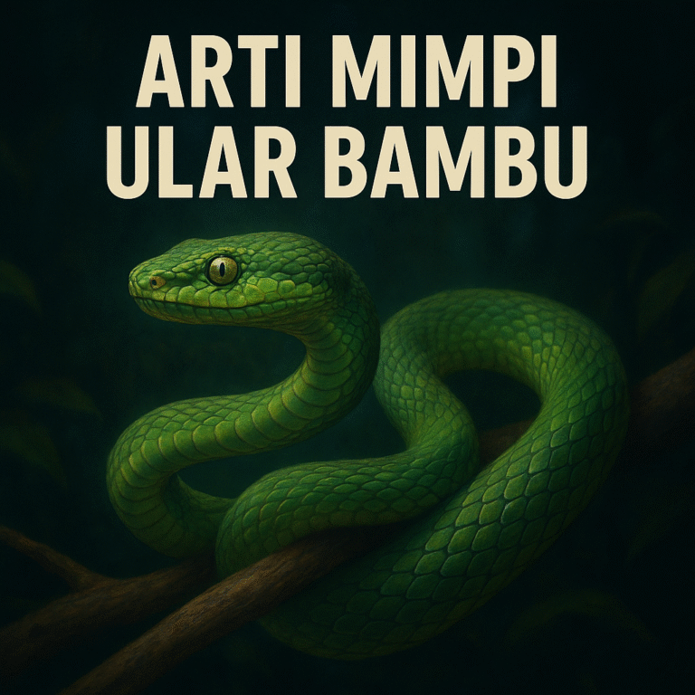 Arti mimpi ular bambu Trimeresurus sumatranus lengkap tafsir primbon psikologi dan angka erek erek 2D 3D 4D penuh kata kunci