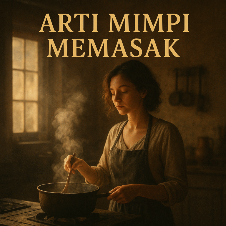 Arti mimpi memasak tafsir lengkap primbon psikologi Islam rezeki dan angka erek-erek 2D 3D 4D paling akurat terbaru.