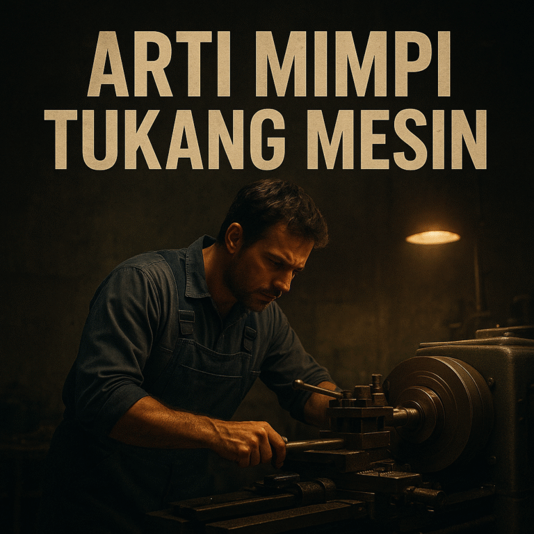 Arti mimpi tukang mesin lengkap tafsir primbon Jawa Islam psikologi serta angka erek erek 2D 3D 4D penuh makna kehidupan