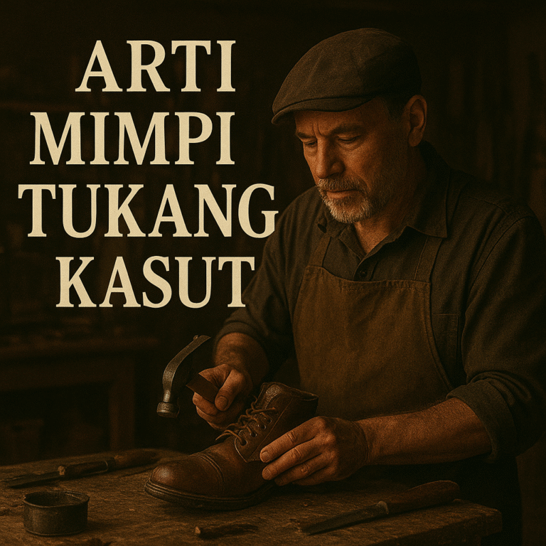 Arti mimpi tukang kasut pertanda rezeki, nasib, perjalanan hidup, tafsir lengkap, dan angka erek erek 2D 3D 4D.