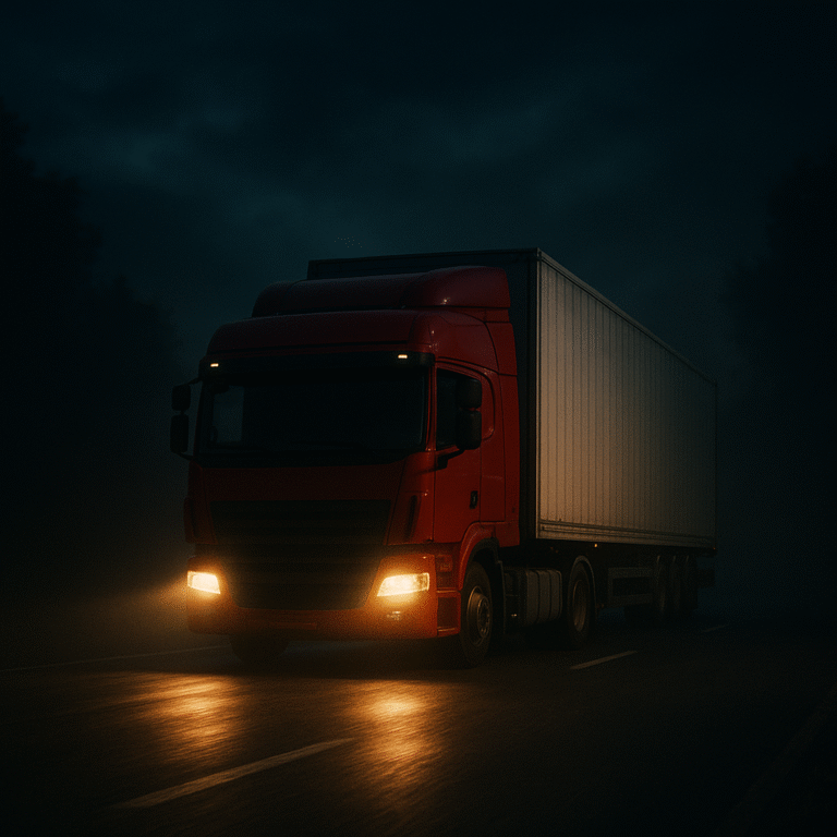 Arti mimpi truk barang lengkap tafsir primbon Jawa psikologi modern rezeki tanggung jawab beban hidup penuh muatan dan angka erek erek.