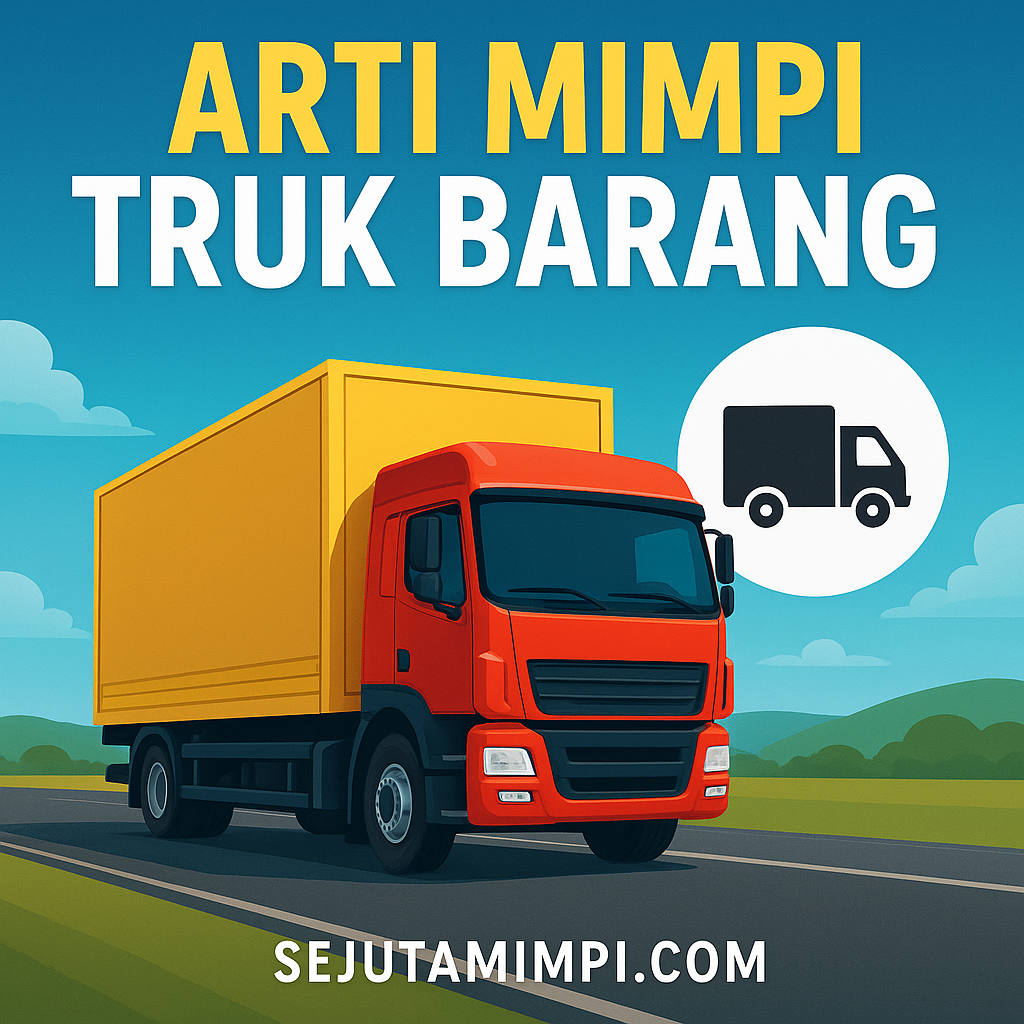 Arti mimpi truk barang lengkap tafsir primbon Jawa psikologi modern rezeki tanggung jawab beban hidup penuh muatan dan angka erek erek.
