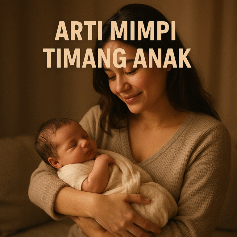 Arti mimpi timang anak primbon dan psikologi membawa pertanda rezeki, harapan baru, kebahagiaan keluarga serta angka keberuntungan erek erek 2D 3D 4D