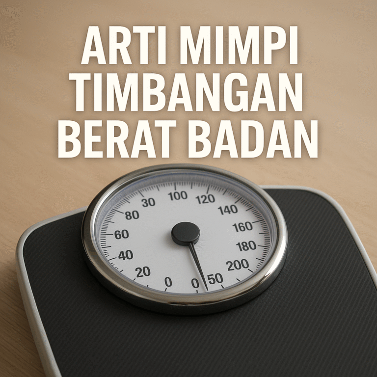 Arti mimpi timbangan berat badan lengkap tafsir primbon Jawa psikologi rezeki kesehatan dan angka erek erek togel 2D 3D 4D akurat