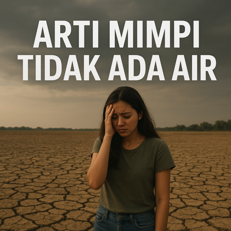 Arti mimpi tidak ada air makna tafsir primbon psikologi dan angka erek erek 2D 3D 4D lengkap untuk kehidupan rezeki dan keberuntungan