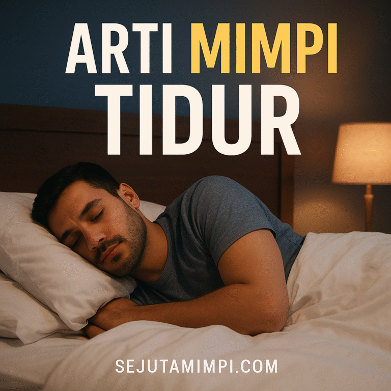 Arti mimpi tidur menurut primbon Jawa, psikologi, tafsir spiritual lengkap dengan makna rezeki, kesehatan, hubungan, dan angka erek-erek 2D 3D 4D.