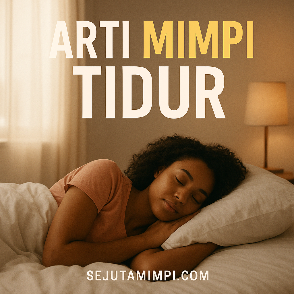 Arti mimpi tidur menurut primbon Jawa, psikologi, tafsir spiritual lengkap dengan makna rezeki, kesehatan, hubungan, dan angka erek-erek 2D 3D 4D.