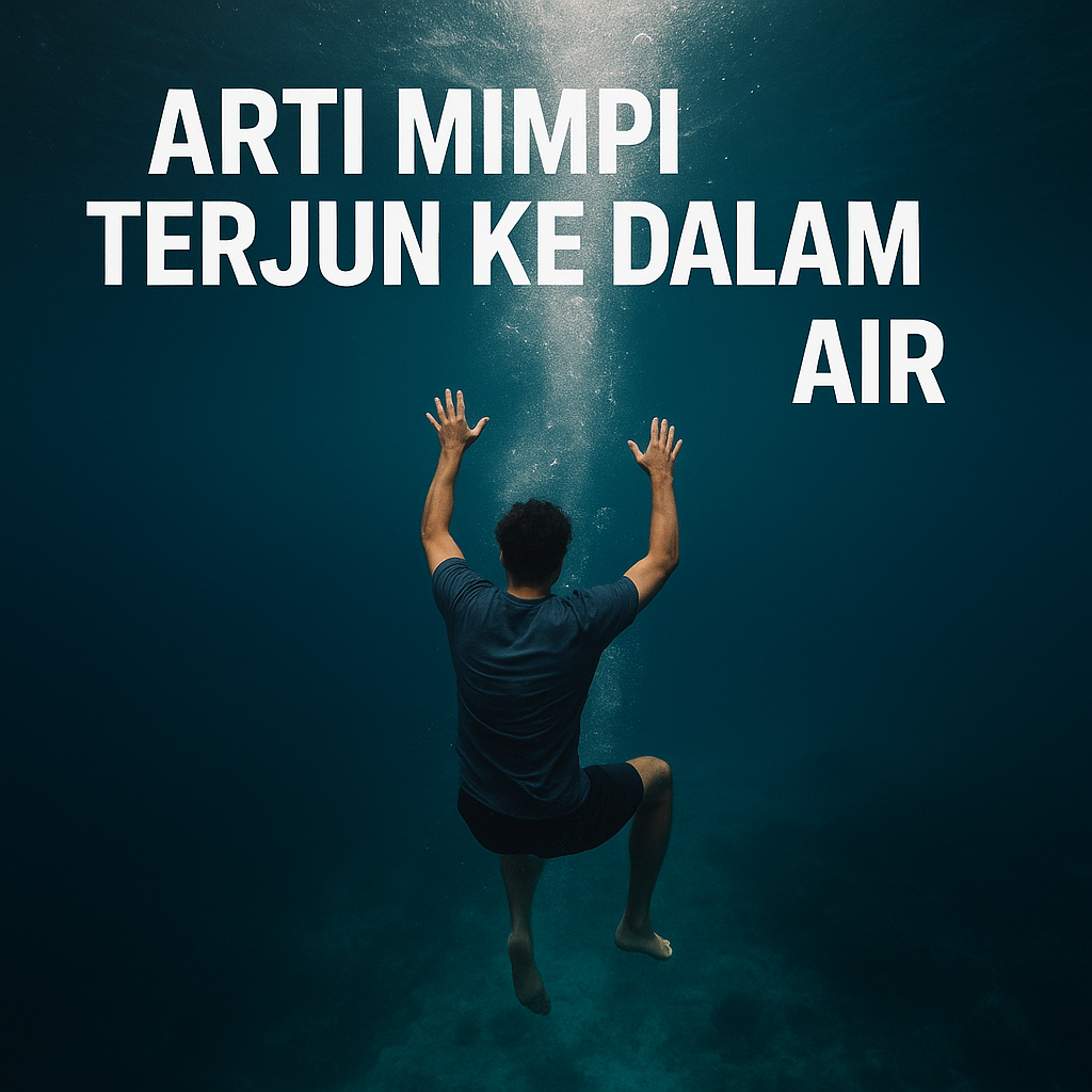 Arti mimpi terjun ke dalam air melambangkan keberanian menghadapi emosi, rezeki, dan perjalanan hidup berdasarkan tafsir primbon dan psikologi.