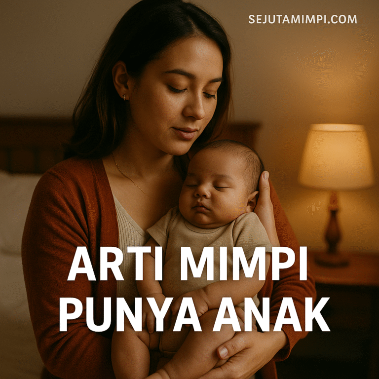 Ilustrasi mimpi punya anak sebagai simbol keberkahan, tanggung jawab, dan harapan masa depan
