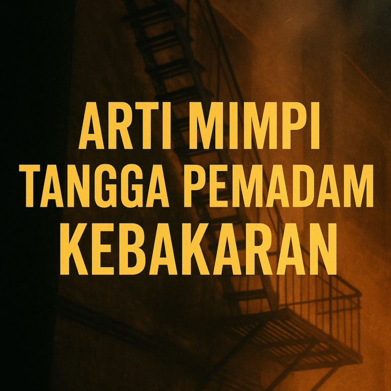 Arti mimpi tangga pemadam kebakaran dan angka erek erek