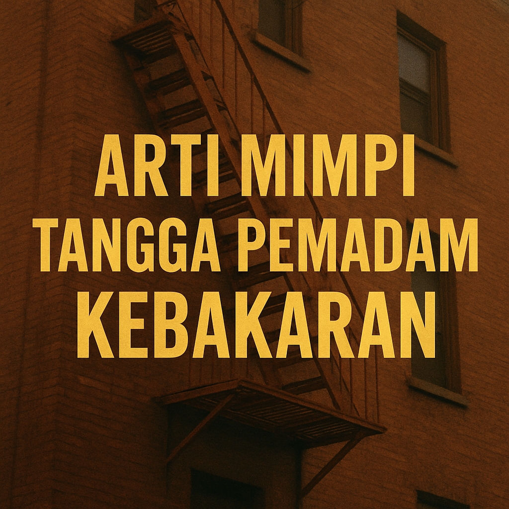 Arti mimpi tangga pemadam kebakaran dan angka erek erek