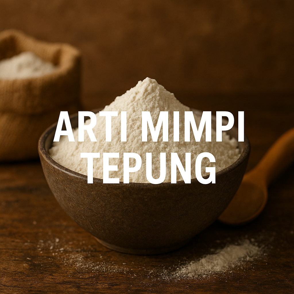 Arti mimpi tepung menurut primbon Jawa, psikologi, dan erek erek lengkap membawa makna rezeki, keberuntungan, usaha, dan kehidupan.