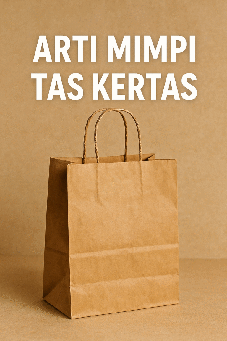 Arti mimpi tas kertas simbol rezeki, rahasia, dan perjalanan hidup