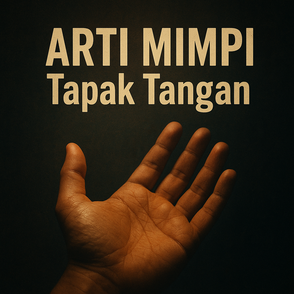 Arti mimpi tapak tangan dan tafsir lengkap angka erek-erek