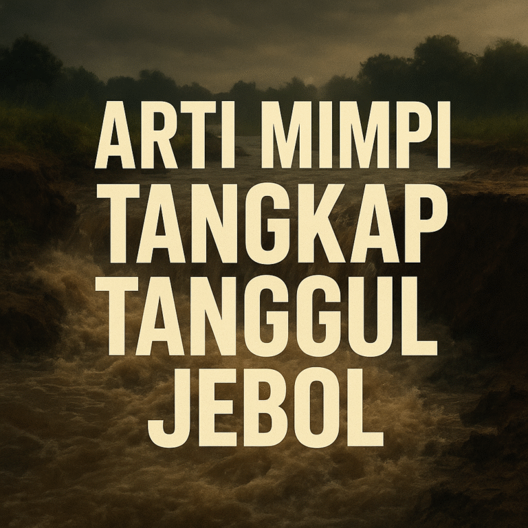 Mimpi tanggul jebol bisa jadi pertanda rezeki atau ujian hidup