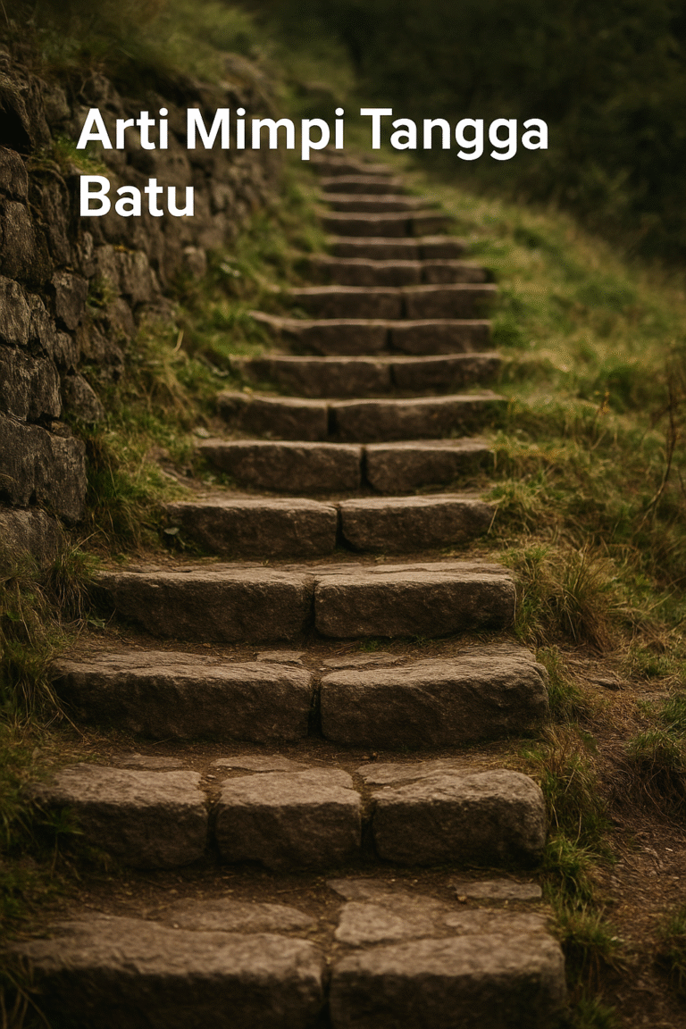 Arti Mimpi Tangga Batu dan Makna Tersimpan di Baliknya