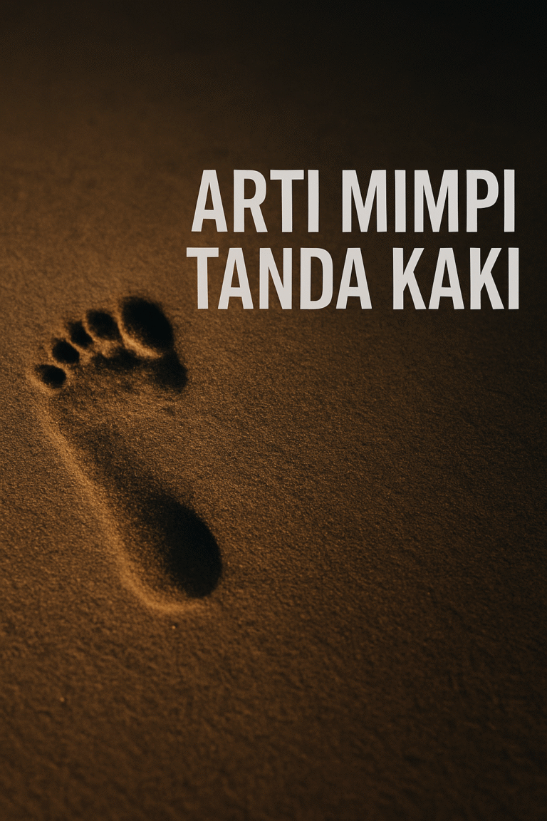 Arti Mimpi Tanda Kaki dan Tafsir Lengkap Tentang Jejak, Makna Spiritual, dan Angka Erek Erek