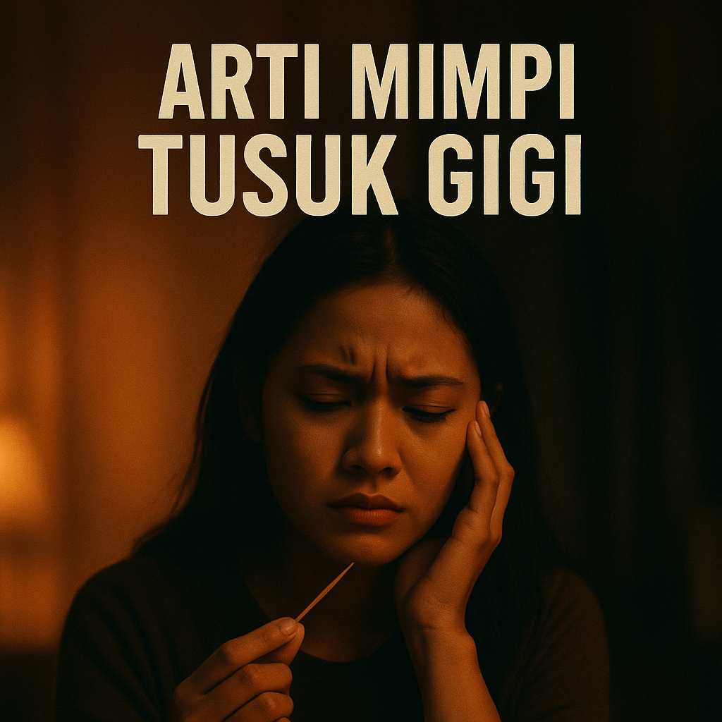 Arti mimpi tusuk gigi menurut primbon Jawa dan erek erek lengkap tafsir makna mendalam serta angka hoki 2D 3D 4D paling tepat.