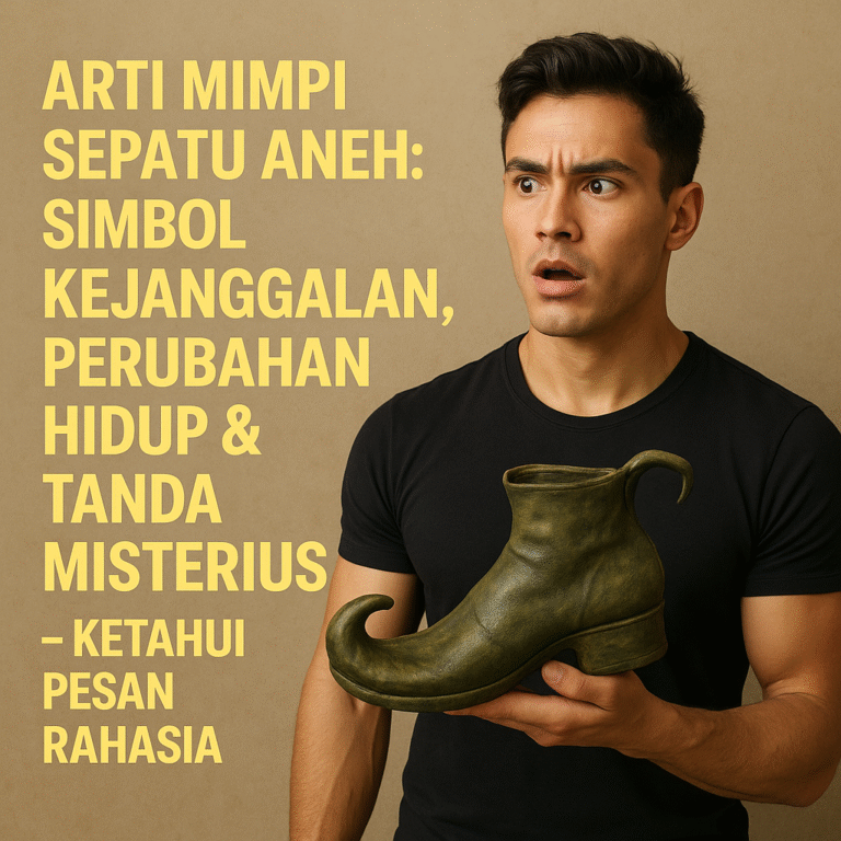 Arti Mimpi Sepatu Aneh dan Angka Erek-Erek 2D 3D 4D Lengkap