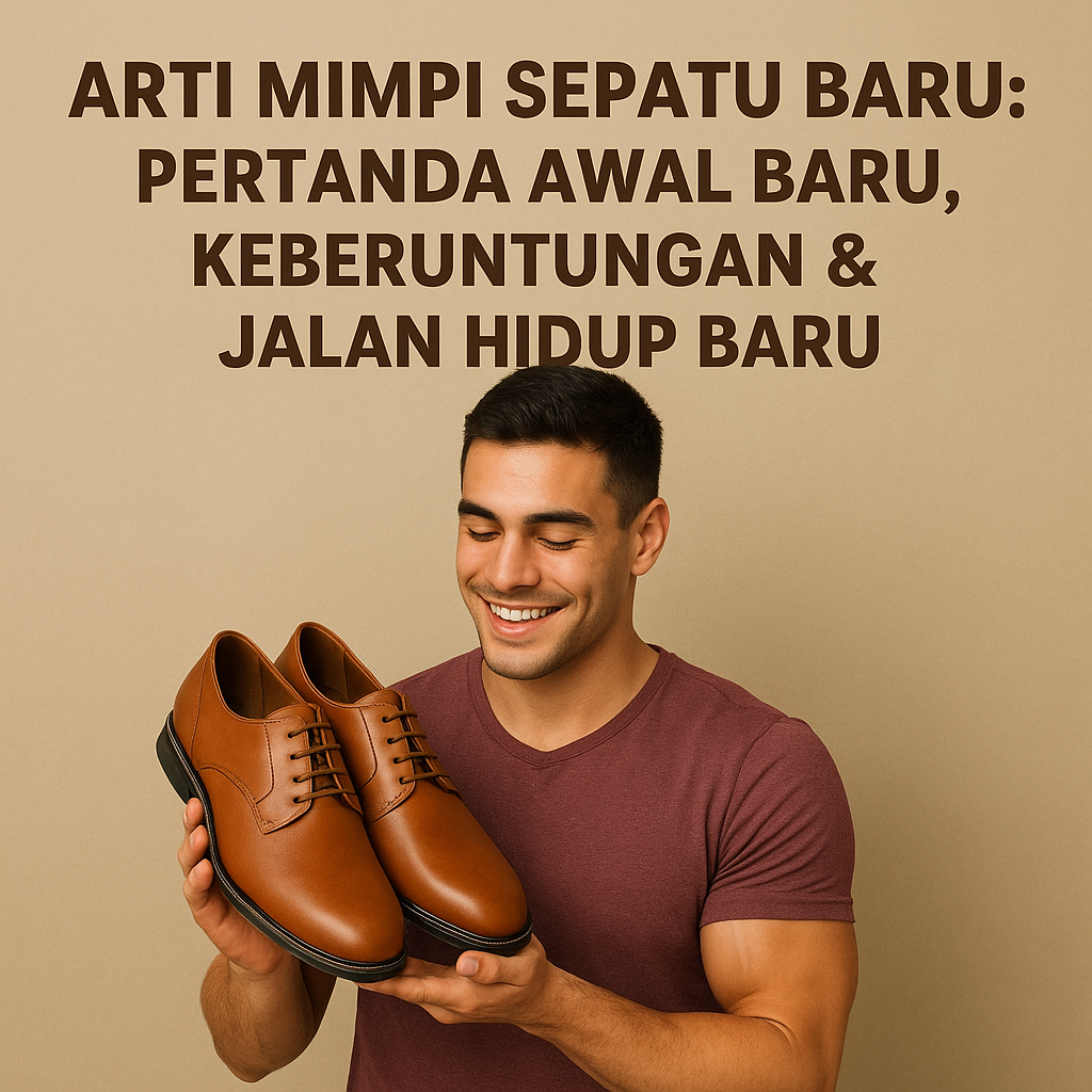 Arti Mimpi Sepatu Baru: Awal Baru, Keberuntungan & Tafsir Angka Erek-Erek