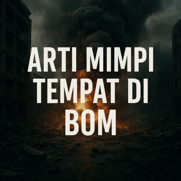 Arti Mimpi Tempat di Bom Menurut Primbon dan Erek Erek