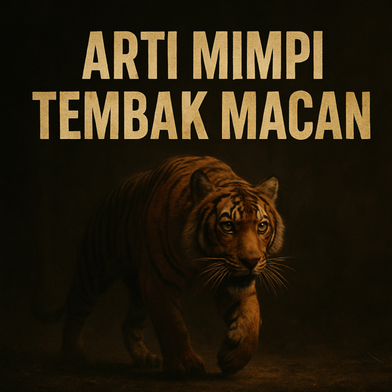 Arti Mimpi Tembak Macan Penuh Keberanian dan Kekuatan