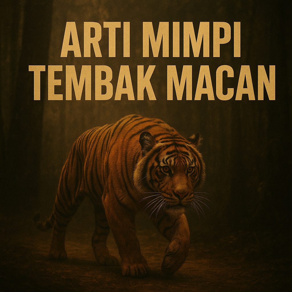 Arti Mimpi Tembak Macan Penuh Keberanian dan Kekuatan
