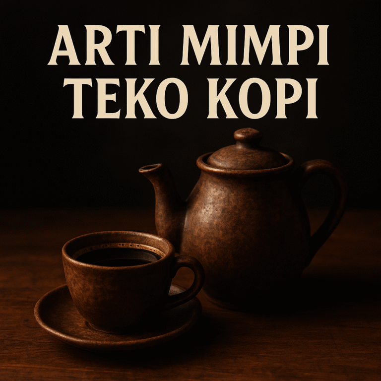 Tafsir mimpi teko kopi pertanda rezeki, persahabatan, dan rahasia hidup