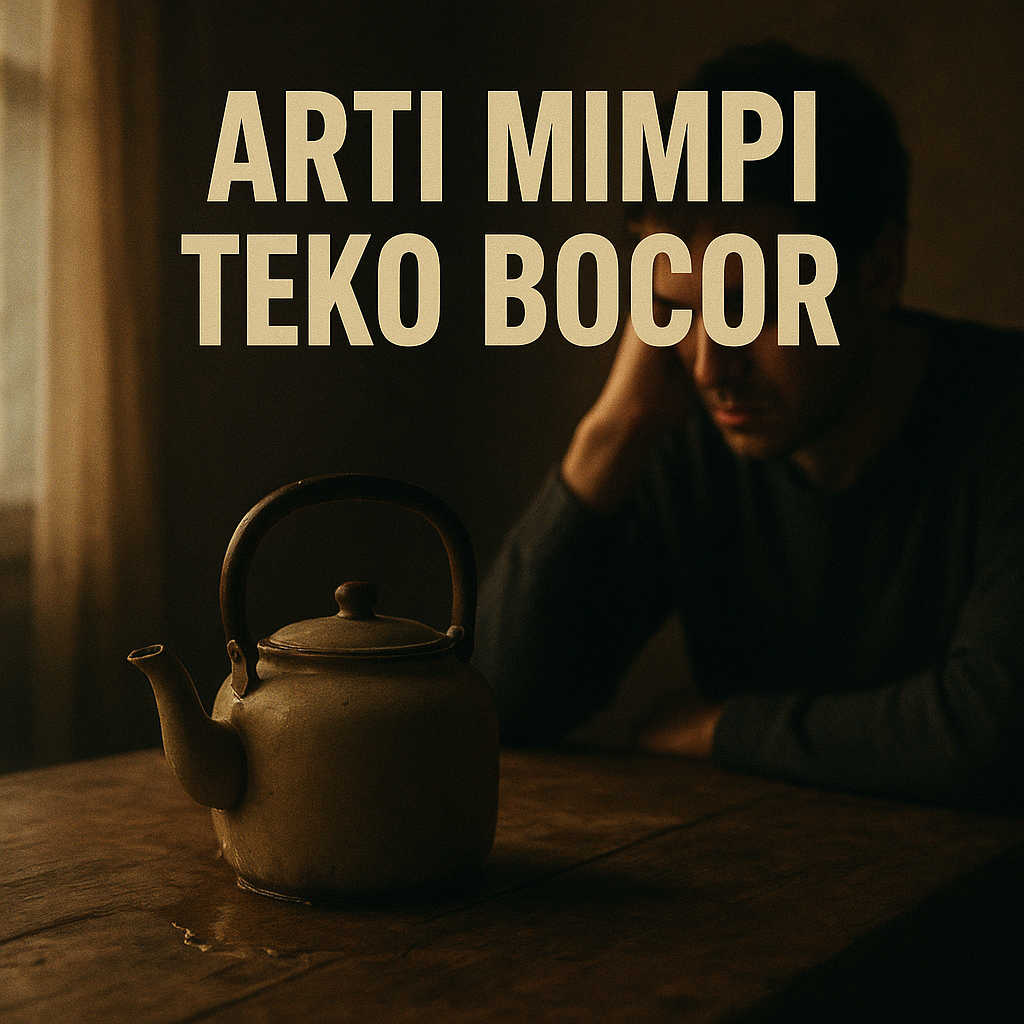Arti mimpi teko bocor dan tafsir angka keberuntungan