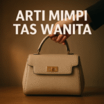 Ilustrasi arti mimpi tas wanita menurut primbon Jawa