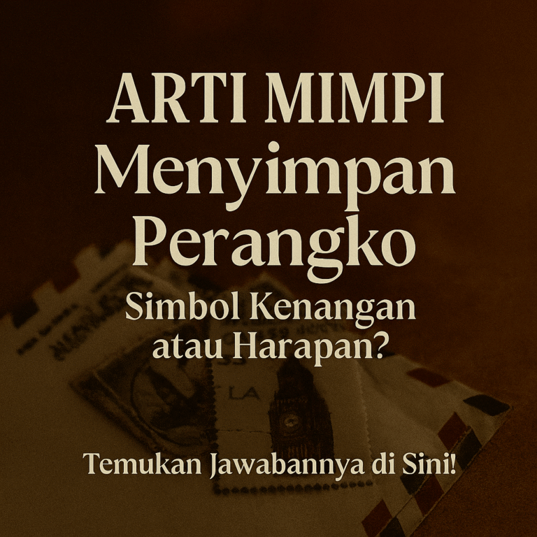 Perangko dalam mimpi sebagai simbol kenangan dan harapan dalam budaya Indonesia