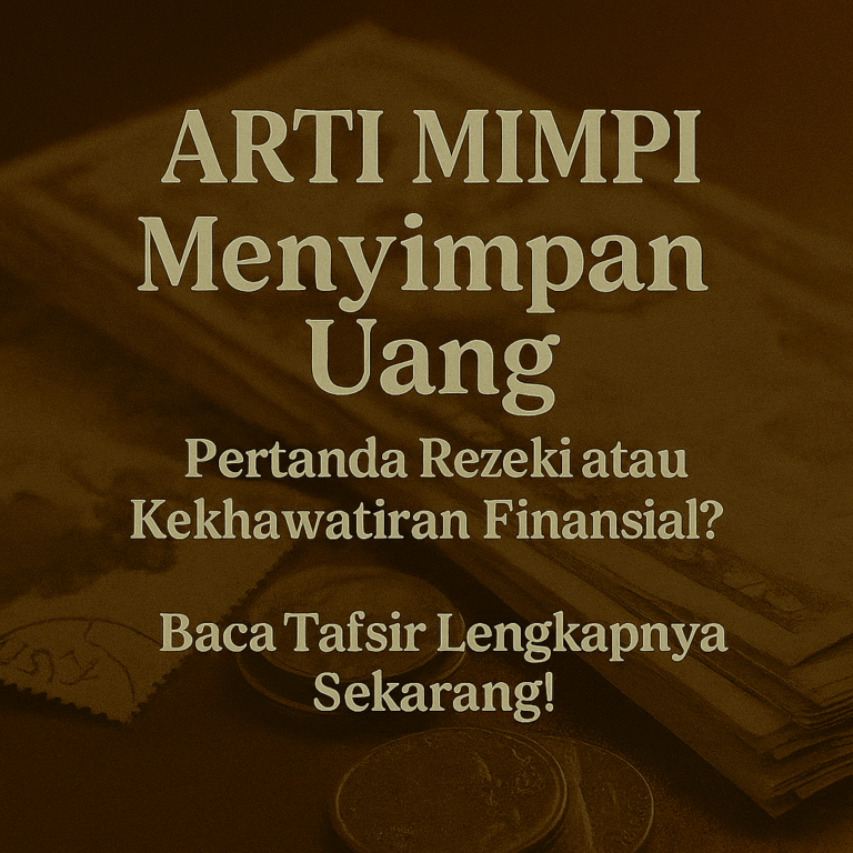 Seseorang sedang menyimpan uang kertas di brankas atau kotak aman, melambangkan perlindungan aset