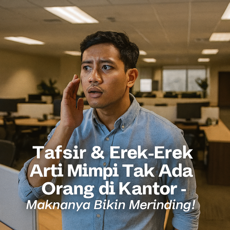 Tafsir & Erek-Erek Mimpi Tak Ada Orang di Kantor – Lengkap 2D 3D 4D