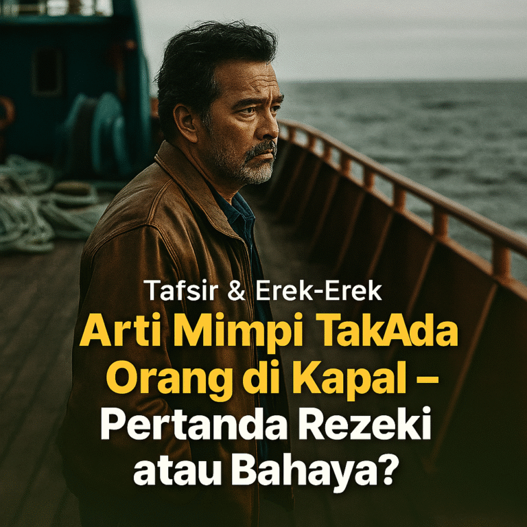 Arti Mimpi Tak Ada Orang di Kapal